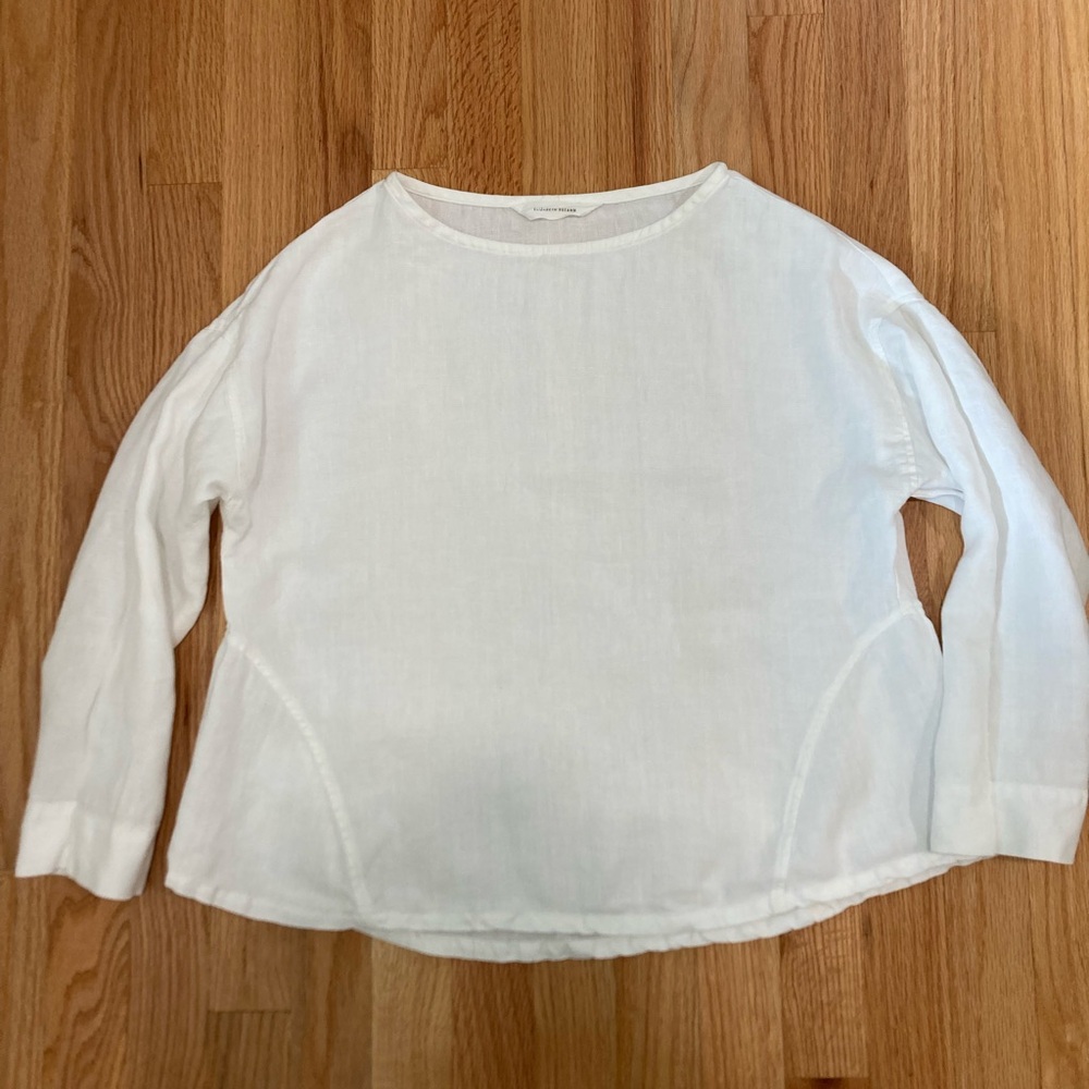 Parabola Top in Midweight Linen